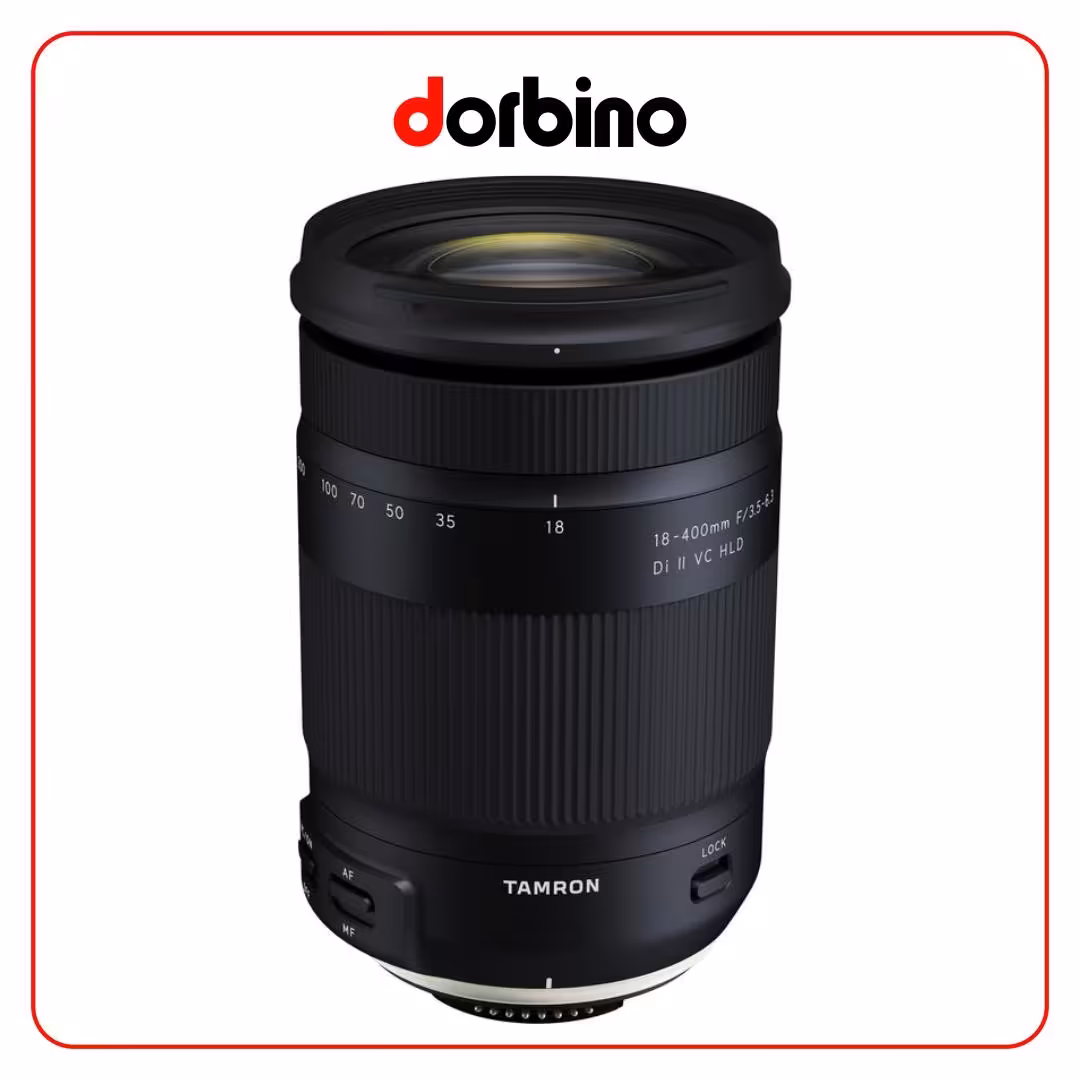 لنز تامرون Tamron 18-400mm f3.5-6.3 Di II VC HLD for Nikon F - فروشگاه دوربین دوربینو