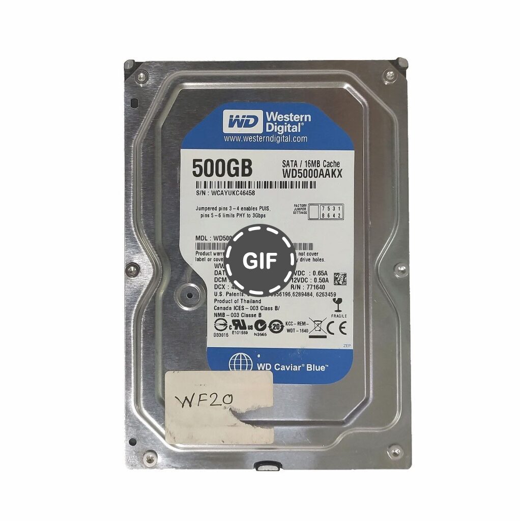 هارد 500 گیگابایت WESTERN DIGITAL BLUE