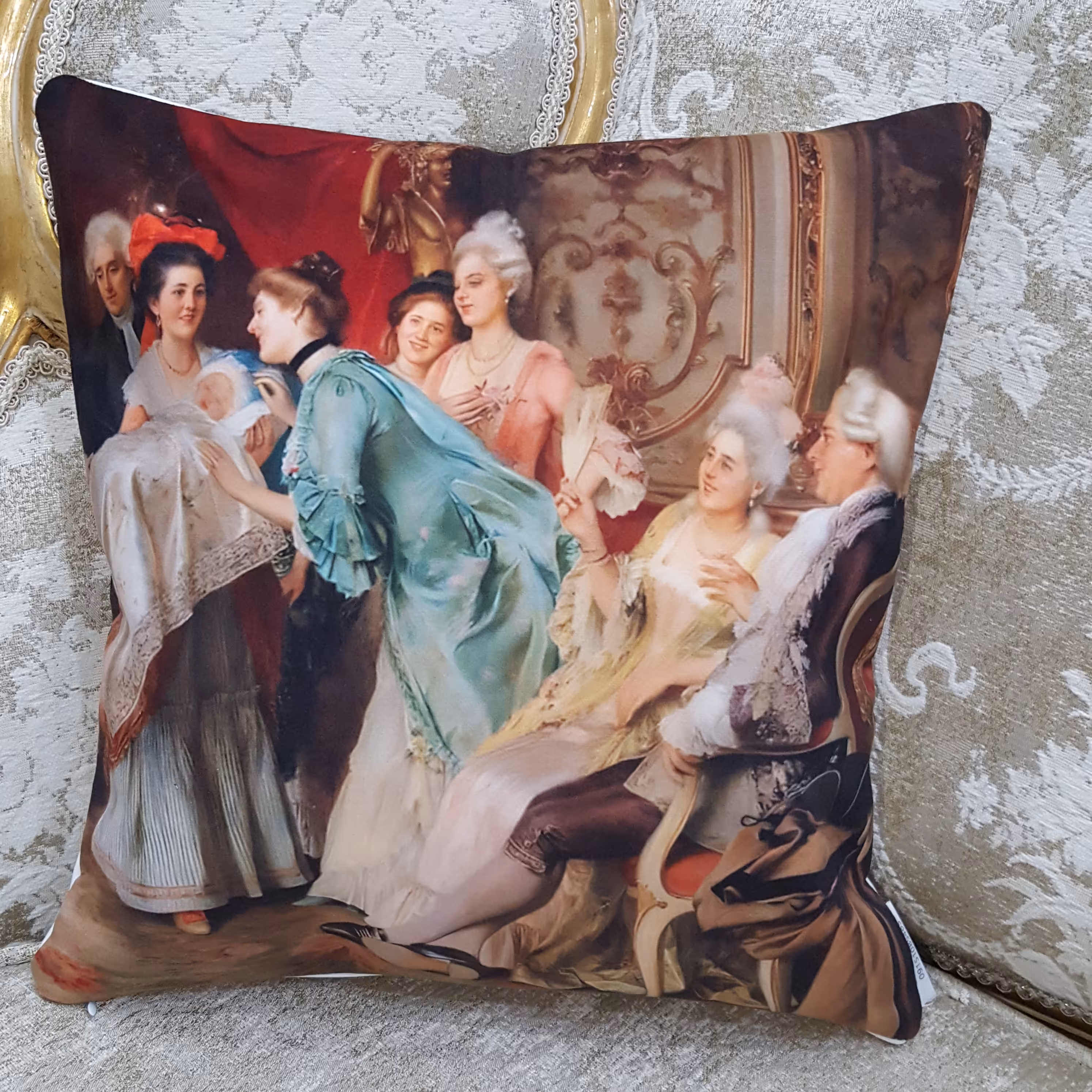 کوسن دو رو مخمل40در40 - با عکس دلخواه شما