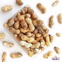 بادام زمینی غلاف دار درشت 250 گرمی اعتماد برشته امسالی