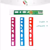خط کش 20 سانت ژله ای شابلون دار صریر 39017 و 1049