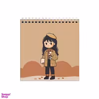 دفتر طراحی بامبیلیپ طرح دختر کد 5562009