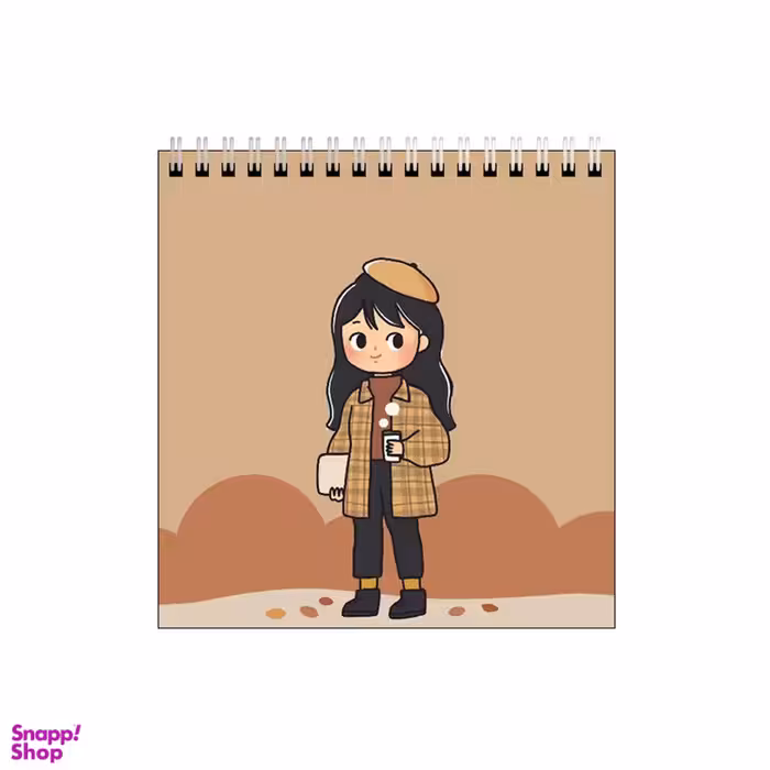 دفتر طراحی بامبیلیپ طرح دختر کد 5562009