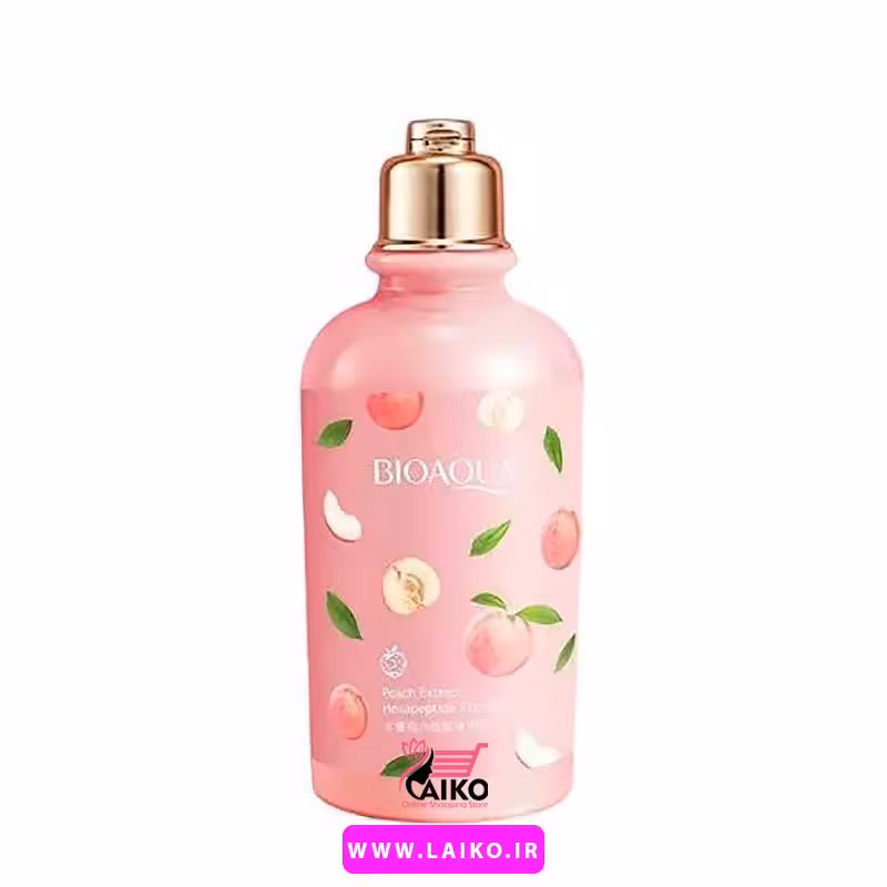 لوسیون بدن با عصاره هلو بیوآکوا BIOAQUA