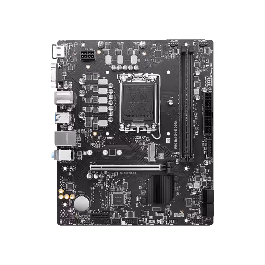 مشخصات، قیمت و خرید مادربرد ام اس ای مدل MSI PRO H610M-E DDR4 DDR4