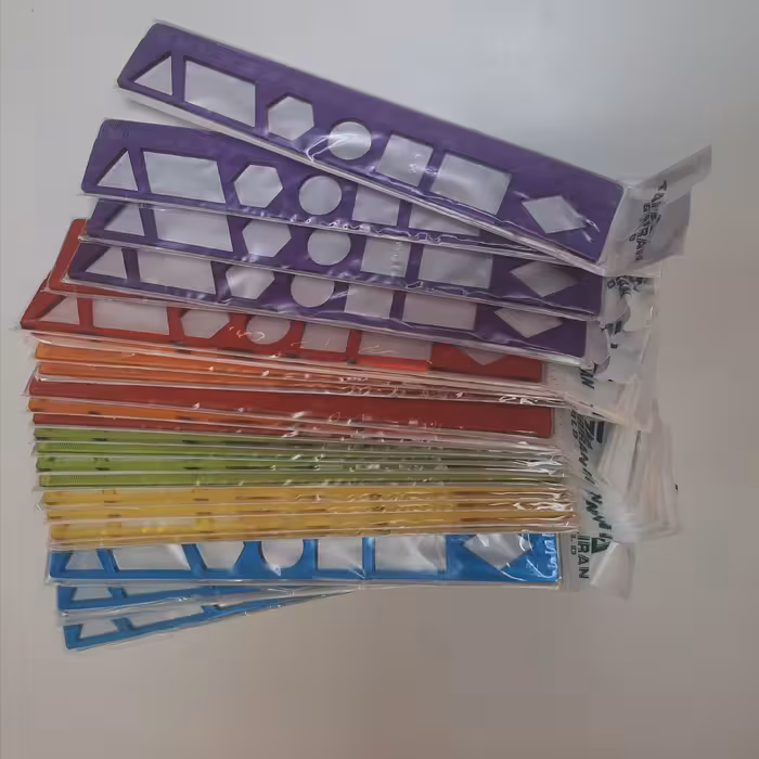 خط کش 20 سانتی ژله ای بسته دو عددی 