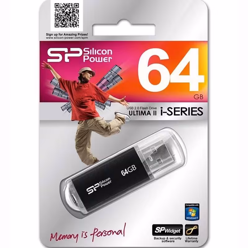 فلش 64 گیگ سیلیکون پاور Silicon Power i-Series