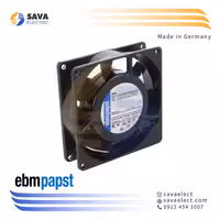 خرید فن تابلویی بلبرینگی 92*92 تکفاز 230 ولت 3556 ای بی ام پاپست آلمان | ساوا الکتریک