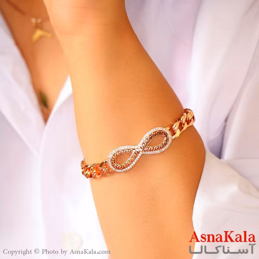  دستبند ژوپینگ مدل بی نهایت Xuping Bracelet کد DSB18165W