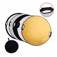 رفلکتور عکاسی 5 کاره 110 سانتی متری دسته دار فوتکس