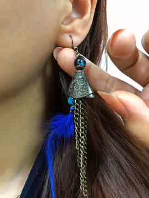 گوشواره قاجاری