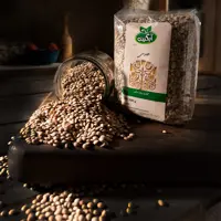 حبوبات عدس ایرانی ارگانیک آبگینه 900 گرمی