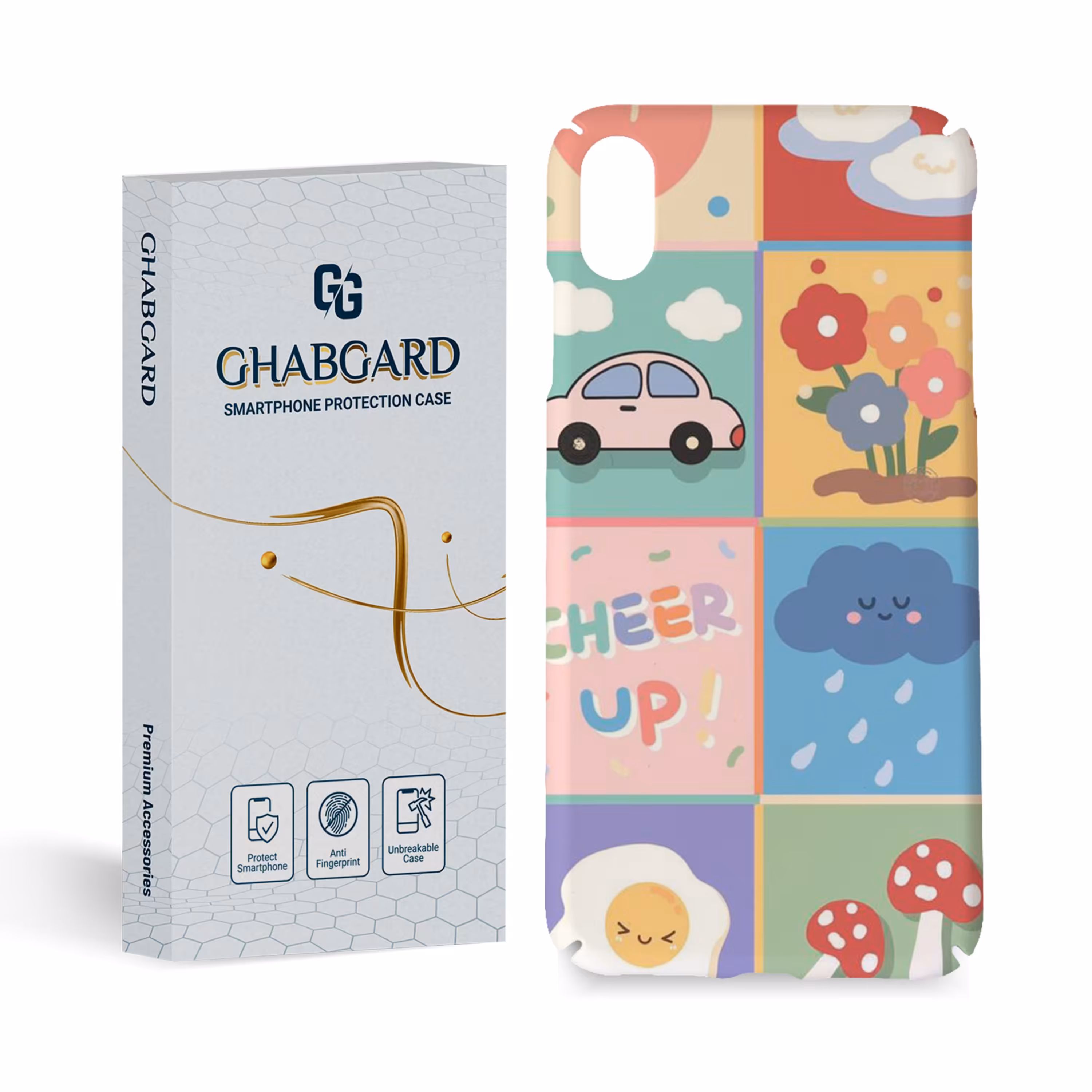 گارد قاب کاور فانتزی مدل g5025 مناسب گوشی موبایل xs max full