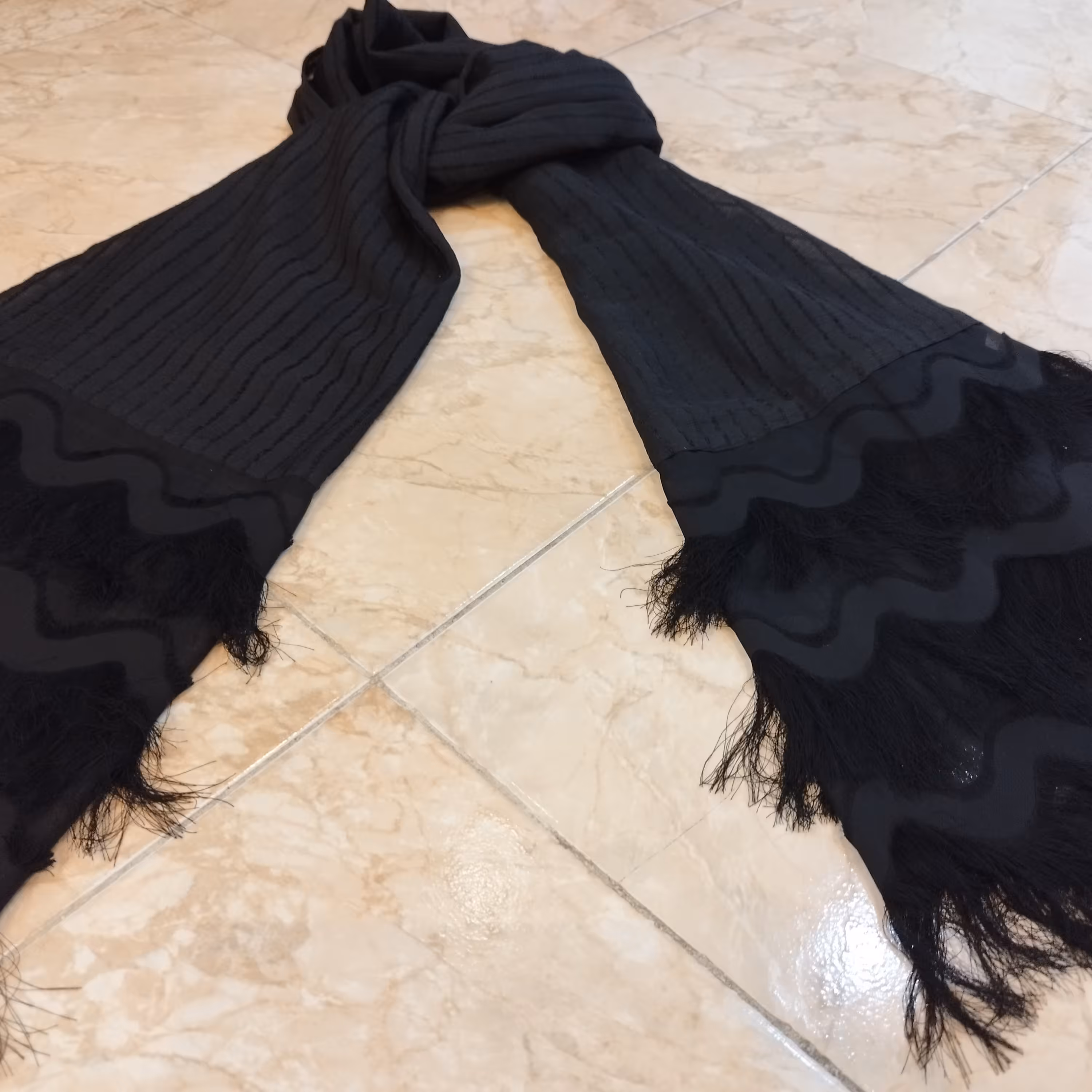 شال وال راه راه 