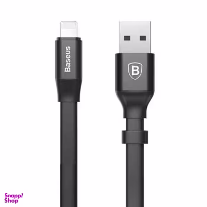 کابل تبدیل USB به لایتنینگ باسیوس مدل CALMBJ-B01 طول 0.23 متر