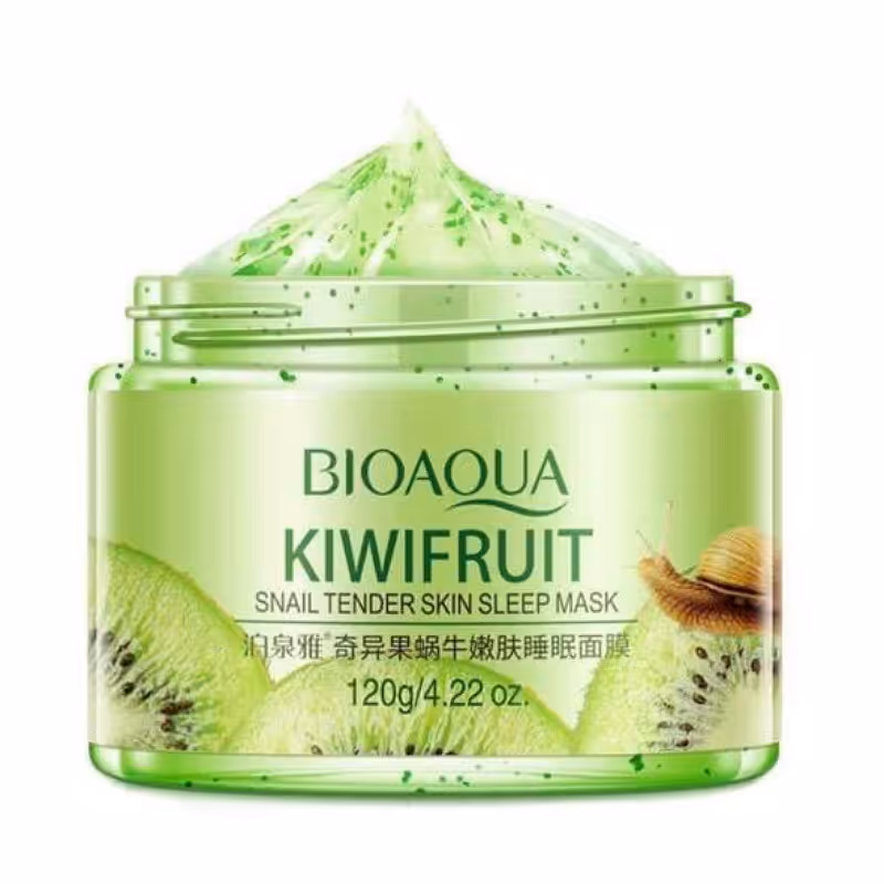 ماسک خواب کیوی حلزون بیوآکوا حجم 120 گرم