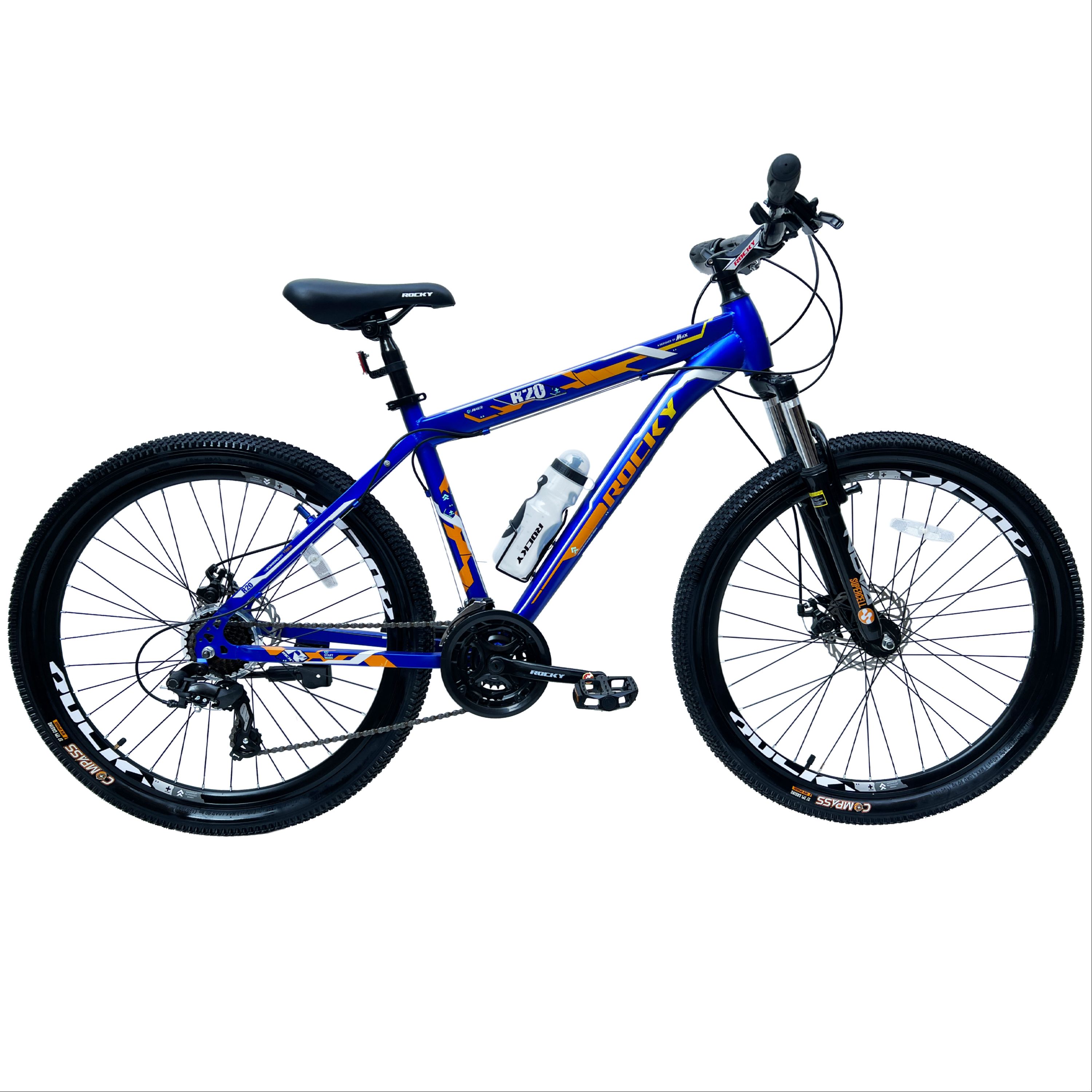 دوچرخه کوهستان راکی سایز 26 مدل R20 (دیسکی) آبی کد 10