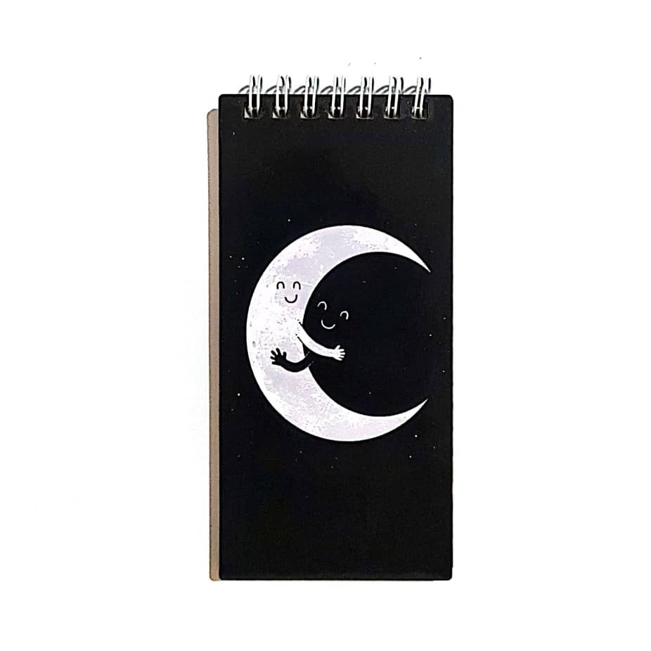 دفترچه یادداشت طرح ماه