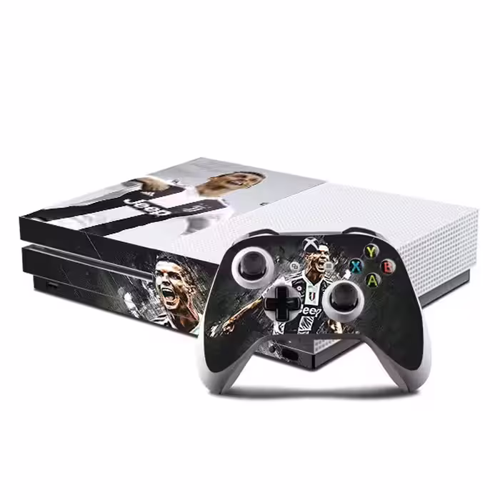 اسکین(برچسب)Xbox one s -طرح ronaldo-مدل one s-کد1-سفارشی