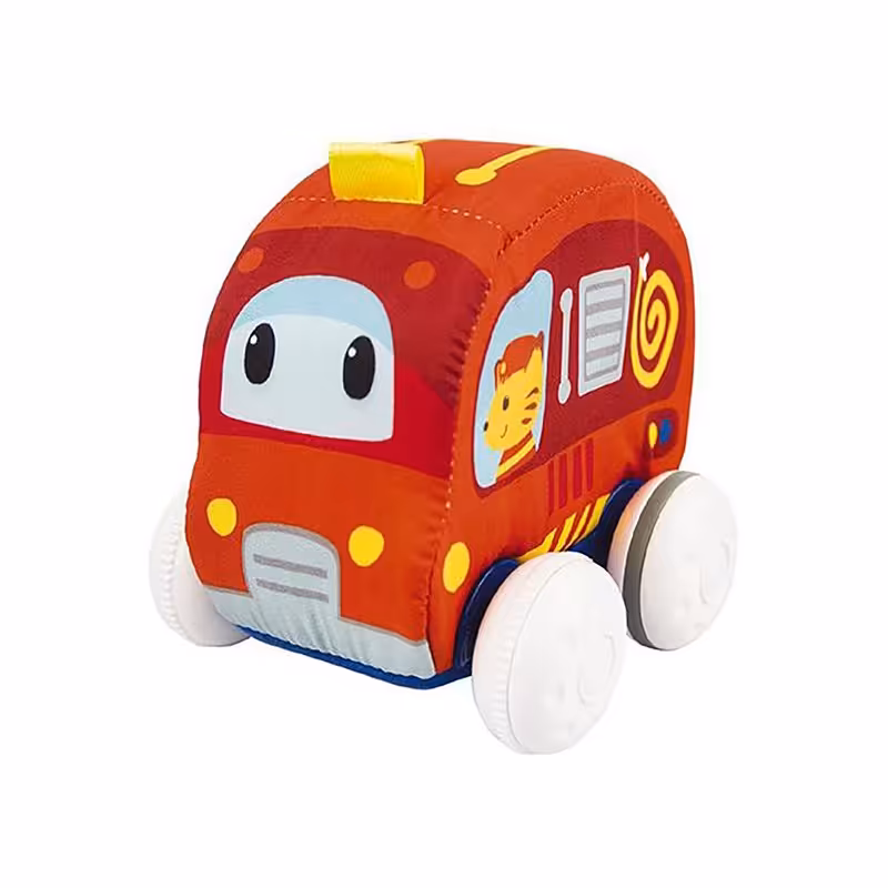 اسباب بازی ماشین آتش نشانی پارچه ای 003185 winfun مدل 00187