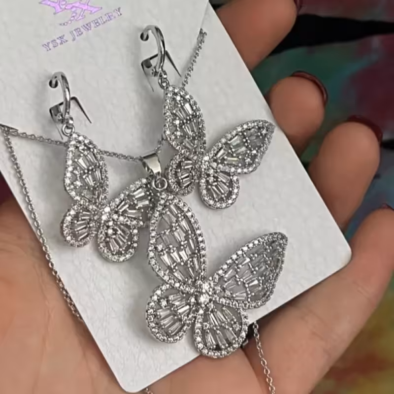 نیم ست فول کار شده پروانه