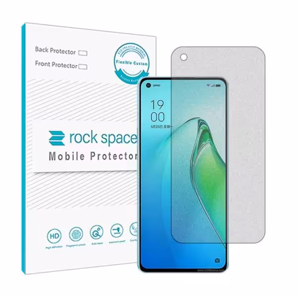 گلس اوپو Reno8 Pro (China) مدل نانو هیدروژل گیمینگ برند راک اسپیس کد 21338S