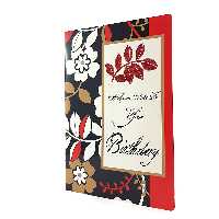 خرید کارت پستال طرح گل Sharin کد 3-16 همراه با پاکت