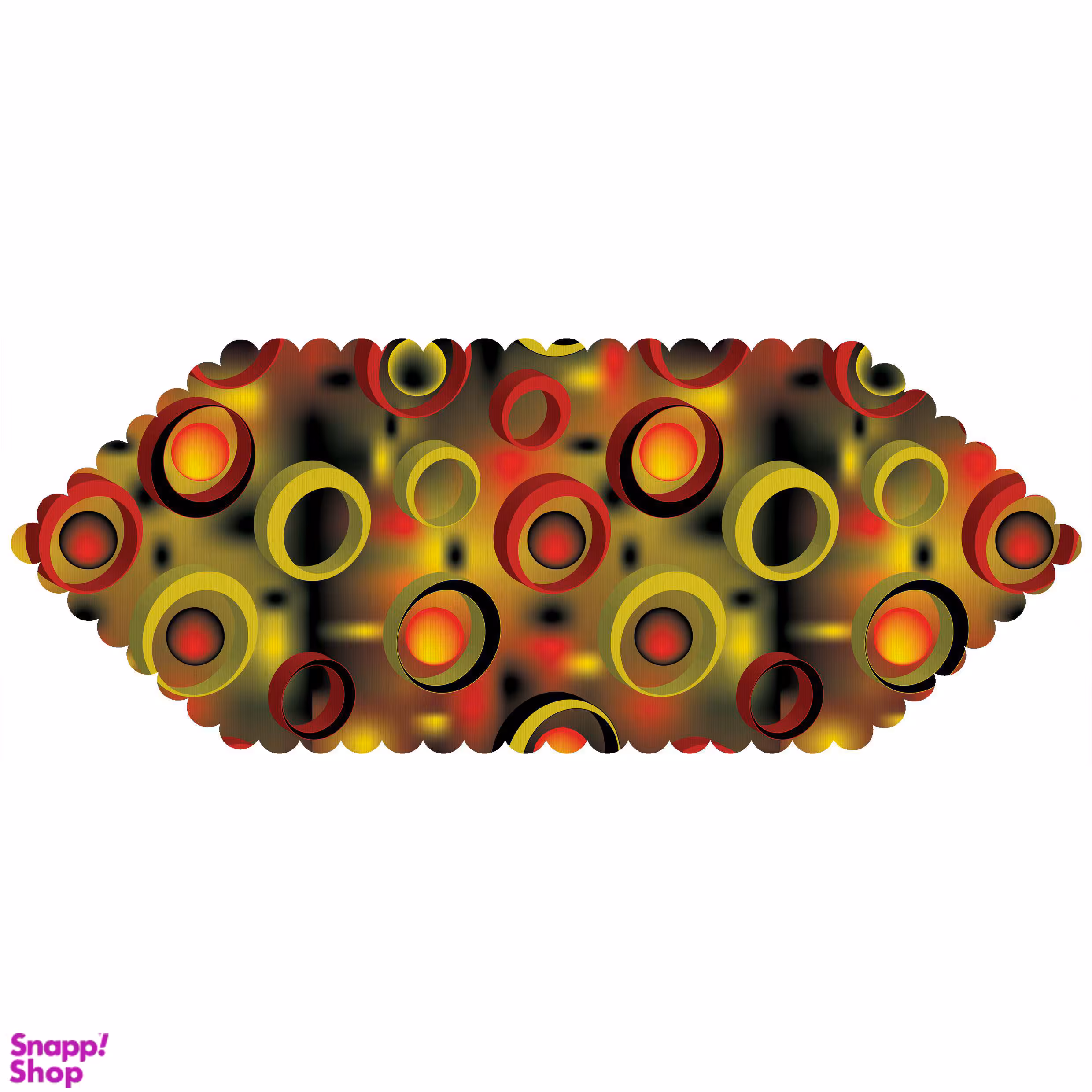 رانر مدل R5-42503 چند رنگ سایز 0.1*40*100 سانتی متر