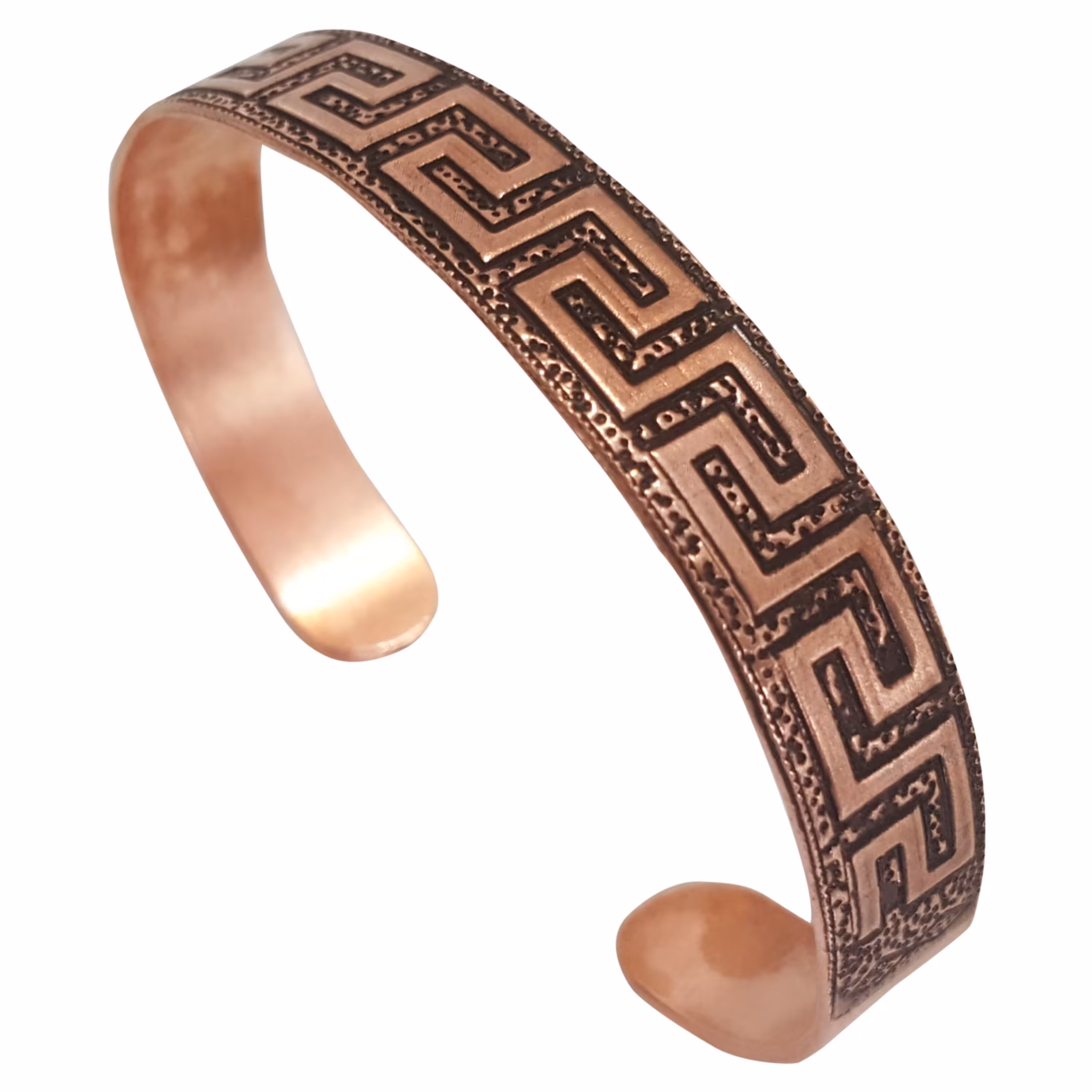 دستبند مسی یک سانتی ورساچه کد JW42