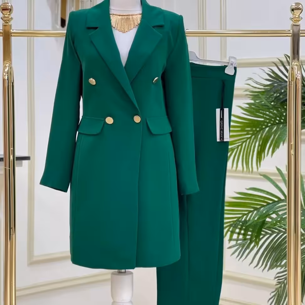 کت شلوار  کرپ مازراتی گرم بالا