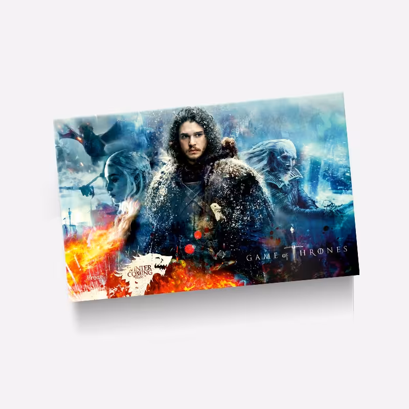 استیکر(برچسب) کارت عابر بانک-طرح game of thrones-کد607-سفارشی