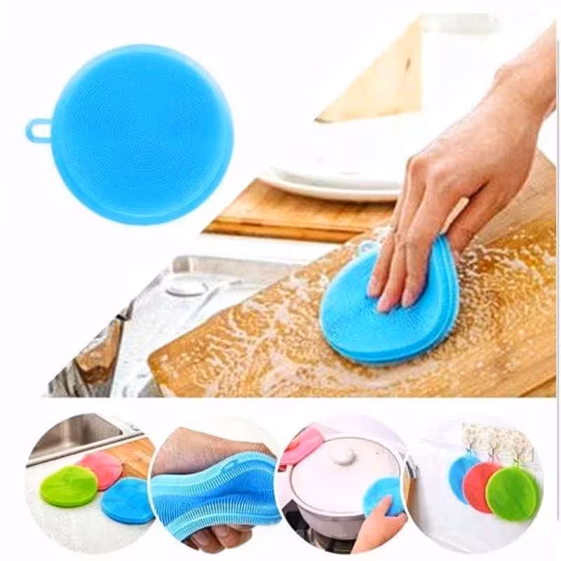 لیف و اسکاچ سلیکونی به صورت پک دوعددی