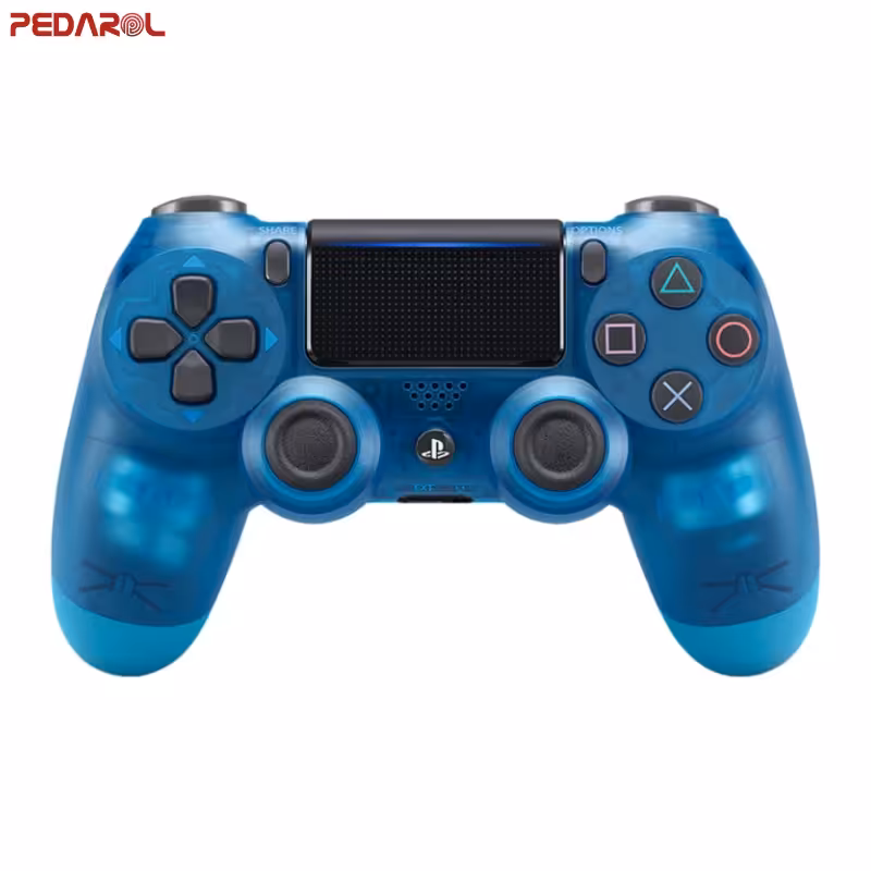 دسته PS4 مدل Transparent Blue