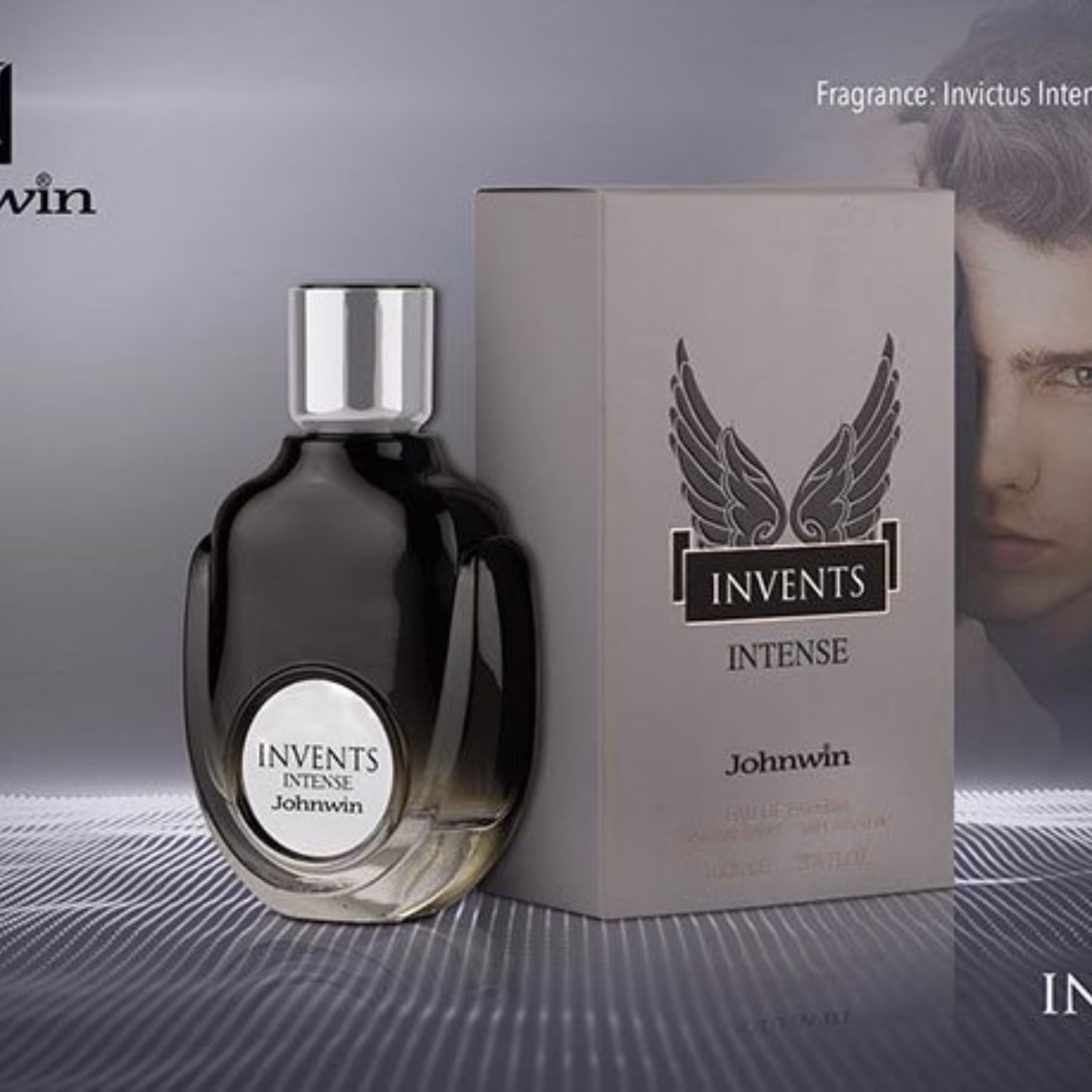 ادکلن مردانه پاکو رابان اینوکتوس اینتنس جانوین (Johnwin Invictus Intense) حجم 1