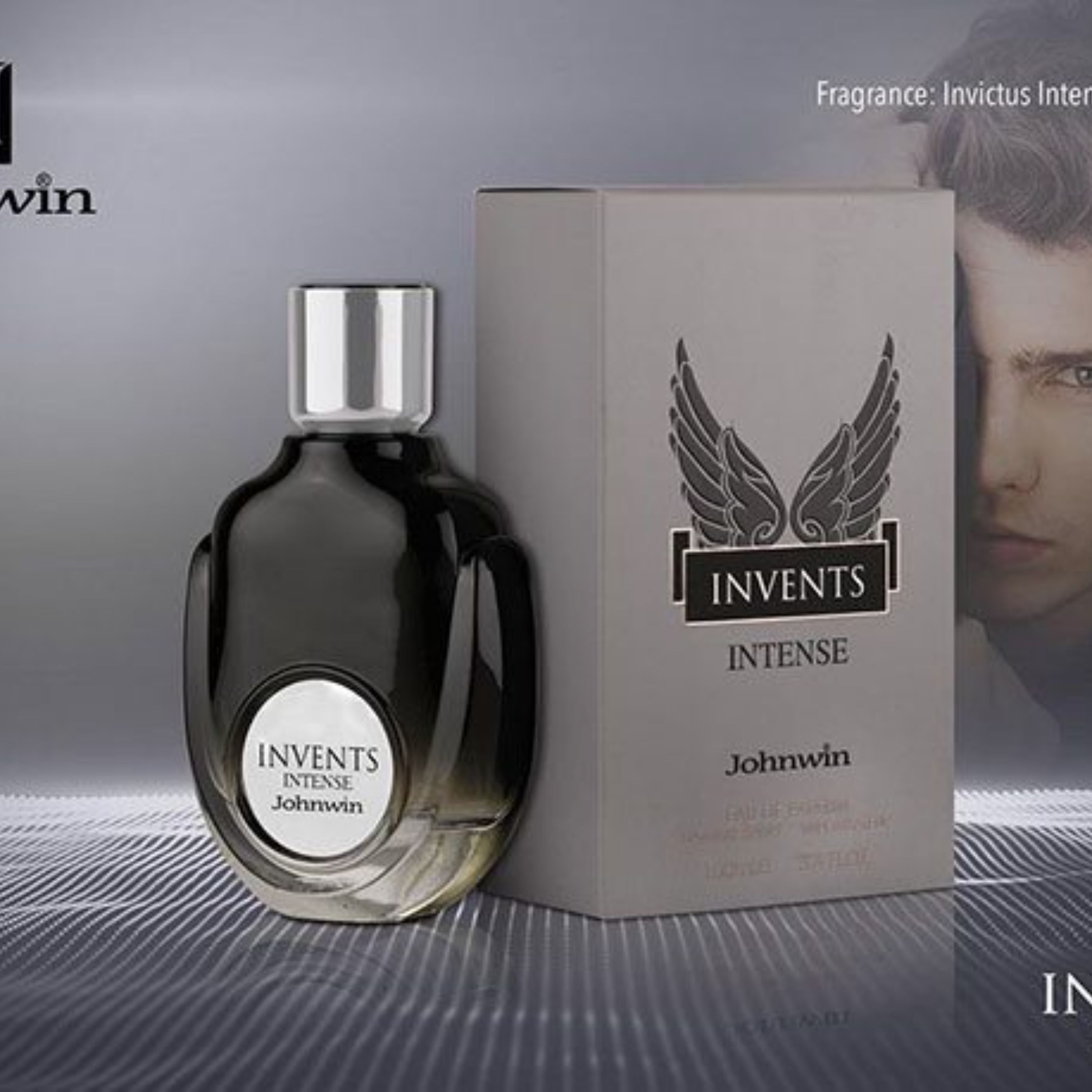 ادکلن مردانه پاکو رابان اینوکتوس اینتنس جانوین (Johnwin Invictus Intense) حجم 1