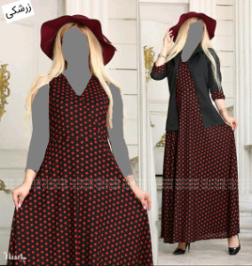 سارافون زنانه کرپ مدل ست کت و سارافون و دستمال گردن