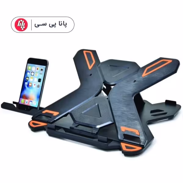 استند لپتاپ دارای تنظیم ارتفاع هولدر موبایل TSCO TCLP 3110