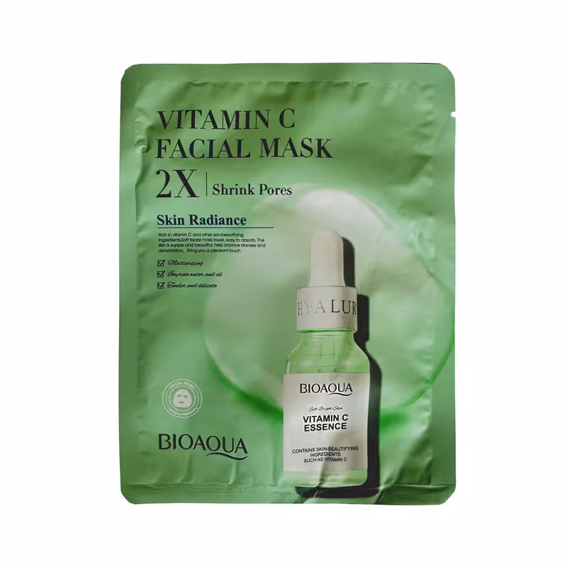 ماسک صورت بایو آکوا مدل VITAMIN C 2X وزن 30 گرم