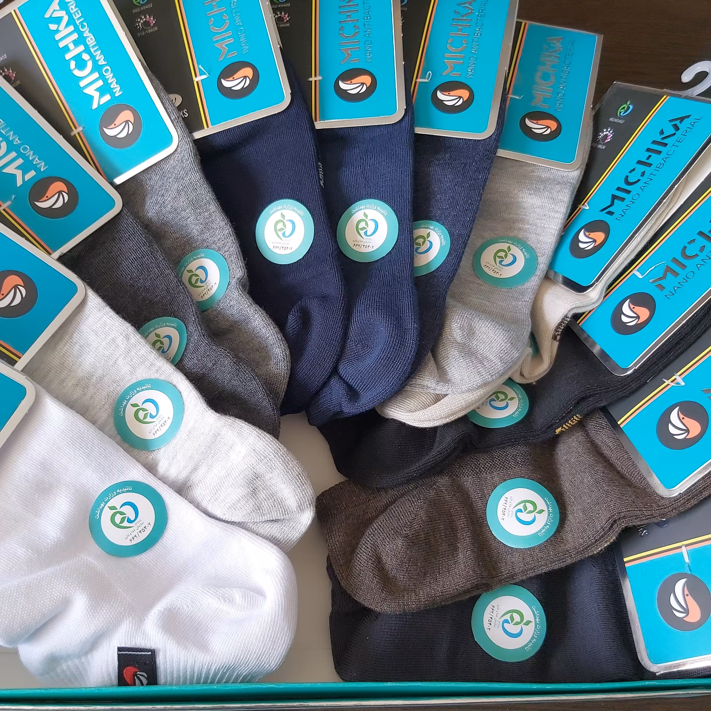 جوراب ساق کوتاه نانو.1 عدد