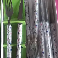 چاقو و چنگال گیلدا  بسته 12 عددی 6 عدد چاقو و 6 عدد چنگال 