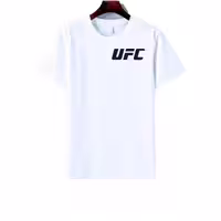 تیشرت سفید آستین کوتاه طرح UFC