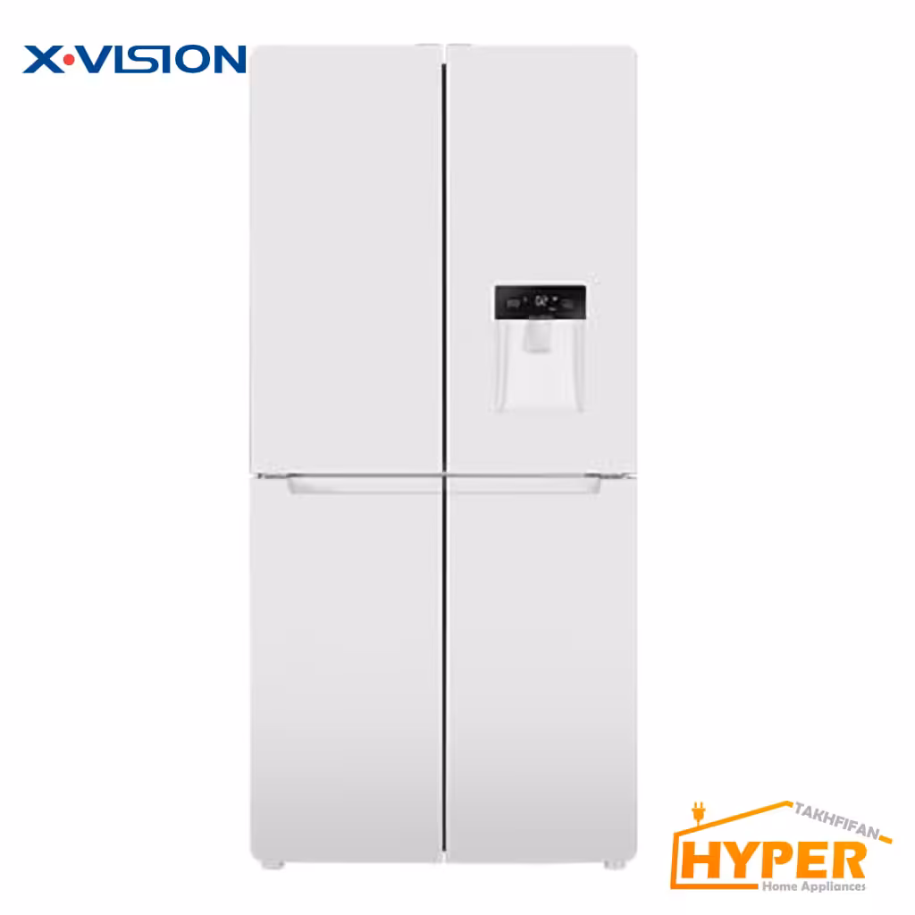 یخچال فریزر ساید بای ساید ایکس ویژن XTR-486WD سفید