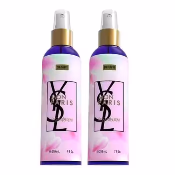 بادی اسپلش زنانه دکتر تافی مدل مون پاریس حجم 210 میلی لیتر مجموعه 2 عددی