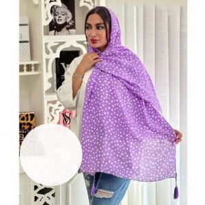شال توپی بنفش