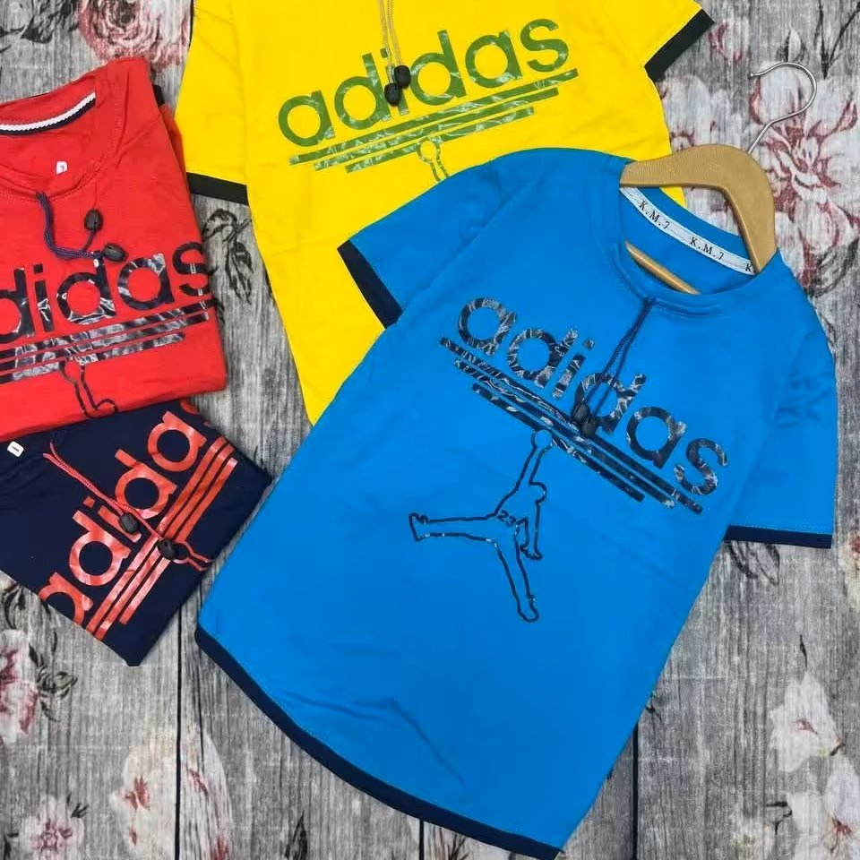 تیشرت تک پسرانه آدیداس مناسب سایز 45 تا 60