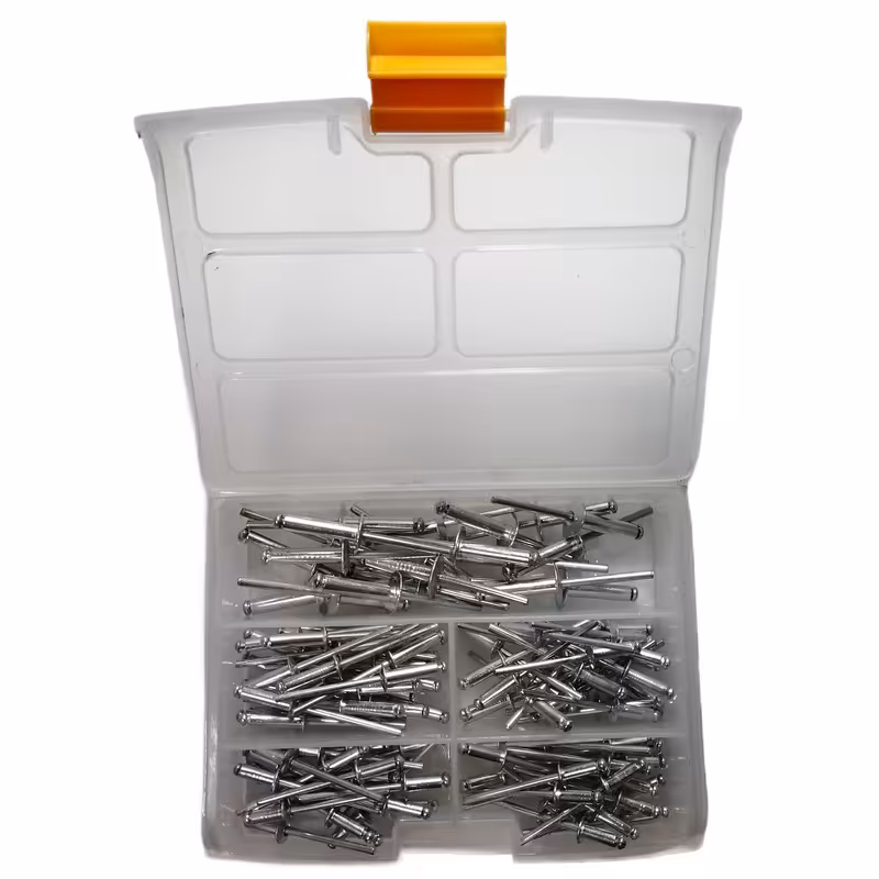 مجموعه 120 عددی پرچ در  6 سایز  مدل PR120