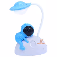 چراغ مطالعه رومیزی 66171 طرح فضانورد آبی خوابیده