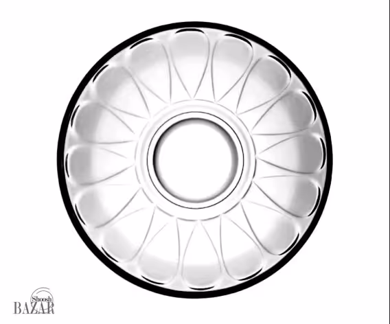 نعلبکی 6 عددی بیسیک پاشاباغچه کد 54451