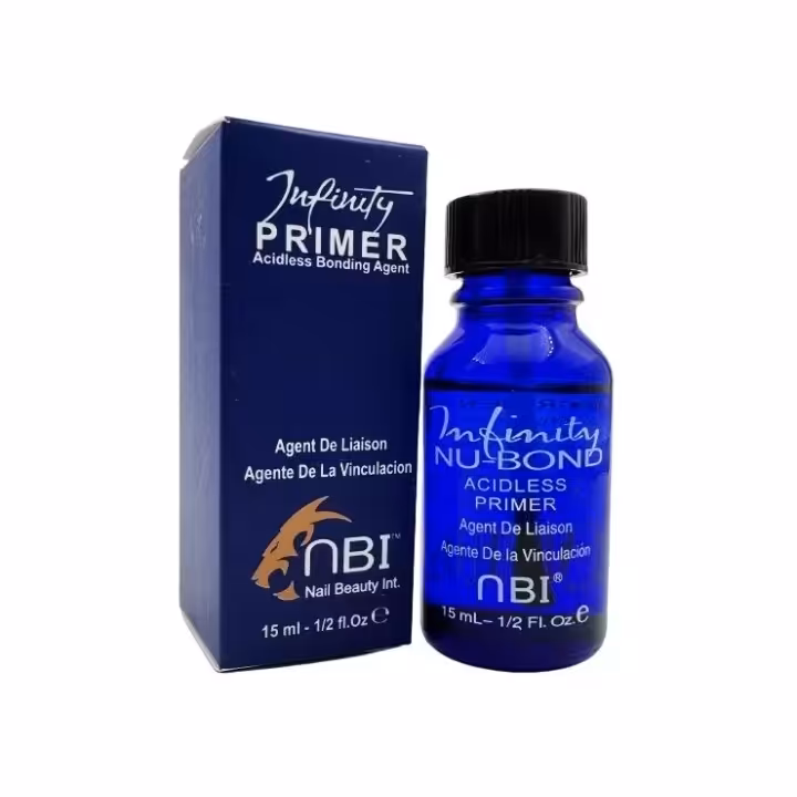 پرایمر ناخن غیر اسیدی ان بی آی  NBI پرایمر کاشت ناخن Nbi اصل پرایمر کاشتناخن انواع لاکژل پودر کاشت ناخون ضد قارچ موجوده