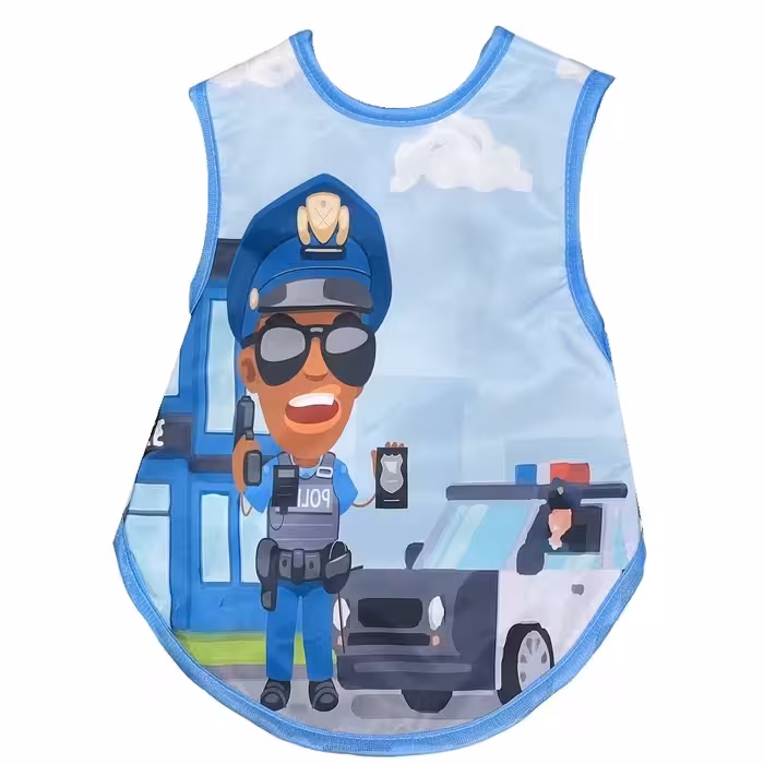 پیشبند نوزاد حلقه ای پشت حوله ای پلیس 